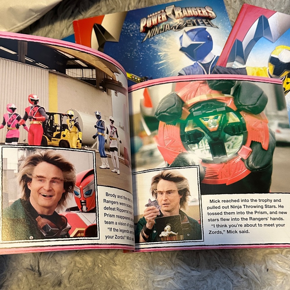 Power Rangers Ninja Steel Paperback Book Set - Picture 3 of 11